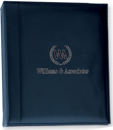 1 1/2" Ring Binder- Top Grain Cowhide