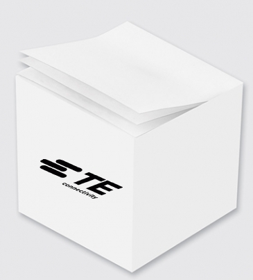 Custom Printed Notes Cube Individual Sheet Print