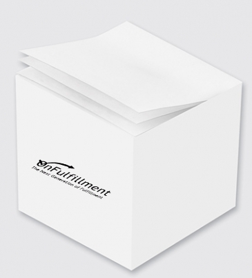 Custom Printed Notes Cube Individual Sheet Print
