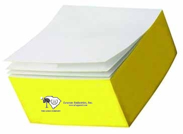 Custom Printed Notes Half-Cube One Color Imprint