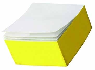 Custom Printed Notes Half-Cube One Color Imprint