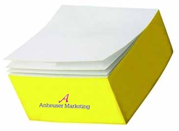 Post-it® Custom Printed Notes Half-CubeCustom Printed Notes Half