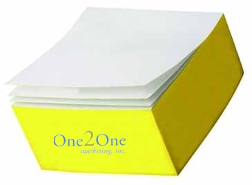 Post-it&#174;Notes Half-Cube 4" X 4" X 2"