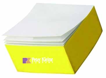 Post-it&#174;Notes Half-Cube 4" X 4" X 2"