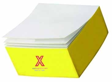 Post-it&#174;Notes Half-Cube 4" X 4" X 2"