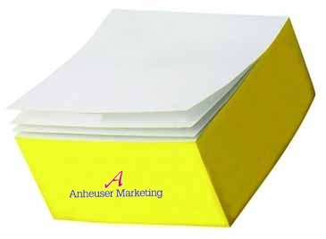 Post-it&#174;Notes Half-Cube 4" X 4" X 2"