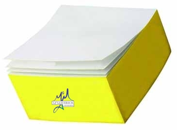 Post-it&#174;Notes Half-Cube 4" X 4" X 2"