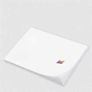 Custom Printed Notes Full Color Program