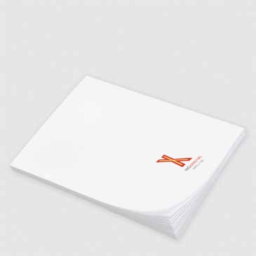 Custom Printed Notes Full Color Program