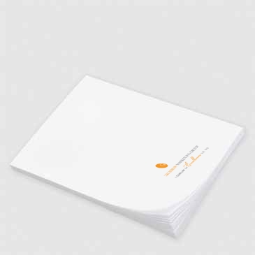 Custom Printed Notes Full Color Program