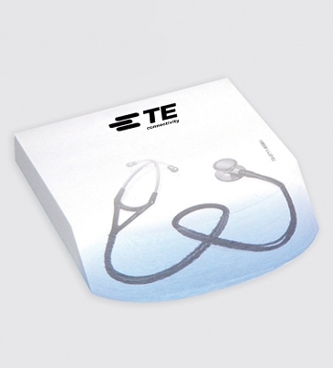 Post-it® Custom Printed Angle Note Pads — Rounded