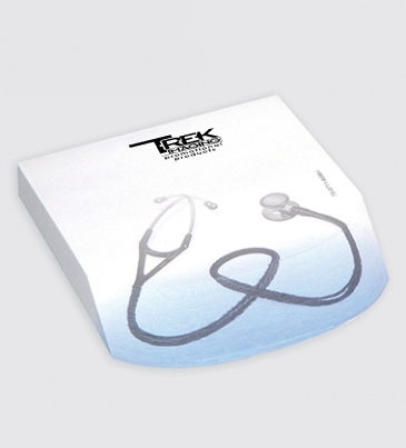Post-it® Custom Printed Angle Note Pads — Rounded