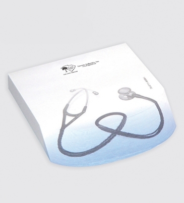 Post-it® Custom Printed Angle Note Pads — Rounded