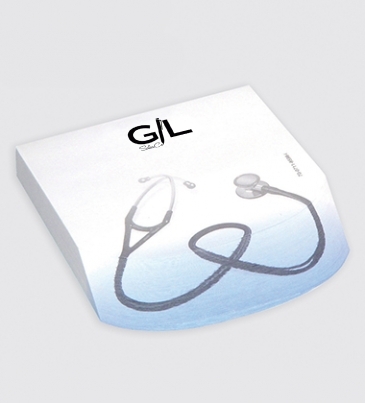 Post-it® Custom Printed Angle Note Pads — Rounded
