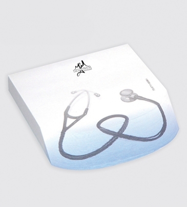 Post-it® Custom Printed Angle Note Pads — Rounded