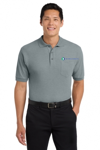 Port Authority® Silk Touch™ Polo with Pocket