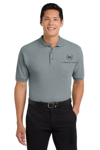 Port Authority® Silk Touch™ Polo with Pocket