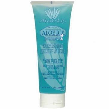 White Collection Aloe Ice Sunburn Relief Jelly 1 oz
