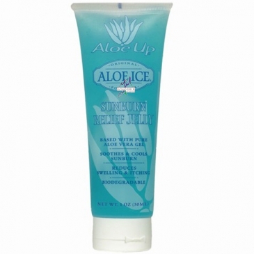 White Collection Aloe Ice Sunburn Relief Jelly 1 oz