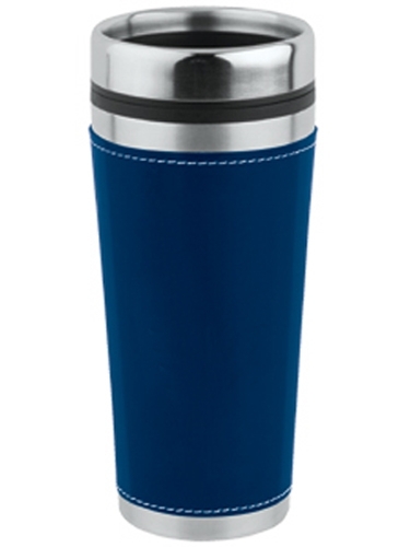 Leatherette Tumbler - 16 Oz.
