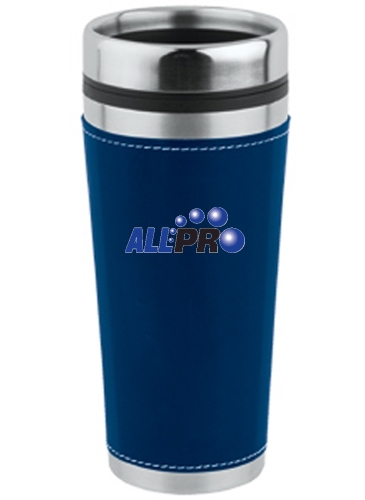 Leatherette Tumbler - 16 Oz.