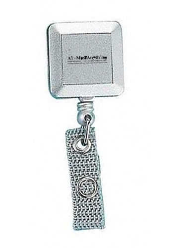 Silver Tract Retractable Badge Holder