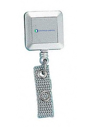 Silver Tract Retractable Badge Holder