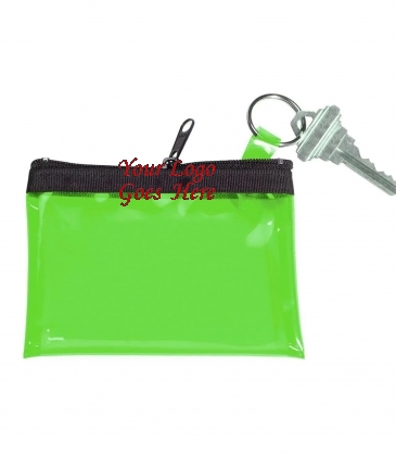 Coin Key Pouch Translucent