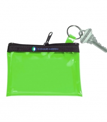 Coin Key Pouch Translucent
