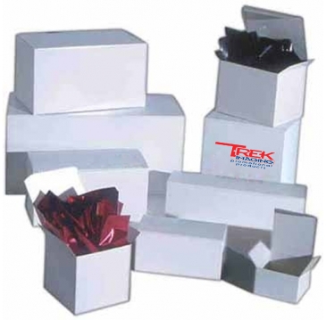 High Gloss White Folding Gift Boxes