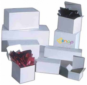 High Gloss White Folding Gift Boxes