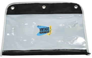 Zippered Portfolio Pouch W/Three Holes