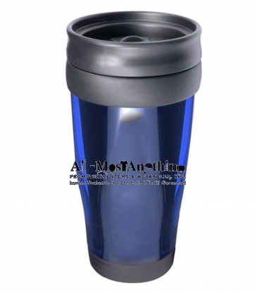 Translucent 15 Oz Travel Tumbler