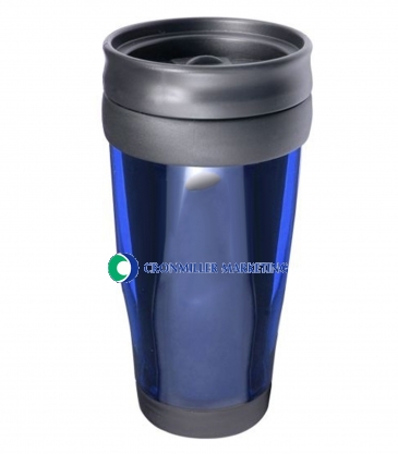 Translucent 15 Oz Travel Tumbler