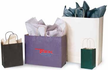 Recycled Tinted Kraft Shopping Bag-Colors 5X3X8