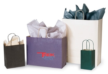 Recycled Tinted Kraft Shopping Bag-Colors 8X4.5X10.5