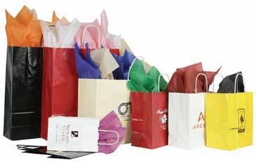 Gloss Paper Shopping Bag (8" X 4-3/4" X 10-1/4") (Colors)