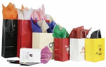 Gloss Paper Shopping Bag (8" X 4-3/4" X 10-1/4") (Colors)