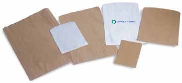 Paper Bg  Kraft Merchandise Bag 6 X 9