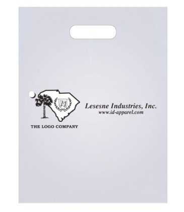 Short Run Patch Handle Bag 15x18x4