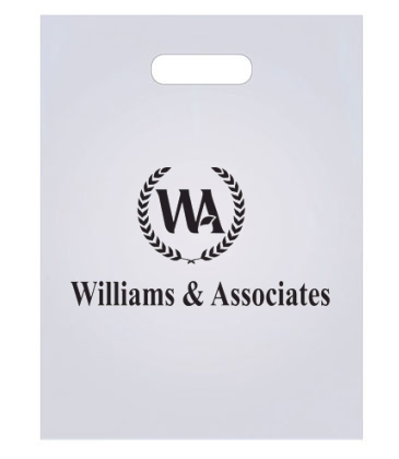 Short Run Patch Handle Bag 15x18x4