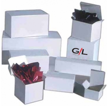 High Gloss White Folding Gift Boxes