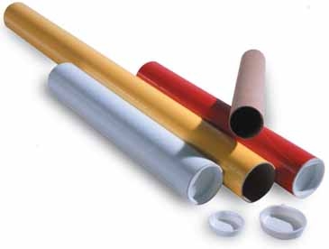 2"X12" Colored Mailing Tubes