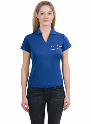 Sport-Tek® Ladies Dri-Mesh® V-Neck Polo