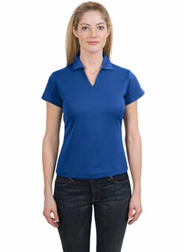 Sport-Tek® Ladies Dri-Mesh® V-Neck Polo