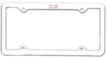 Thin Panel License Plate Frames