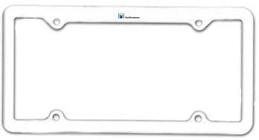 Thin Panel License Plate Frames