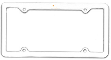 Thin Panel License Plate Frames