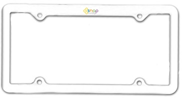 Thin Panel License Plate Frames
