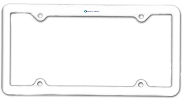 Thin Panel License Plate Frames
